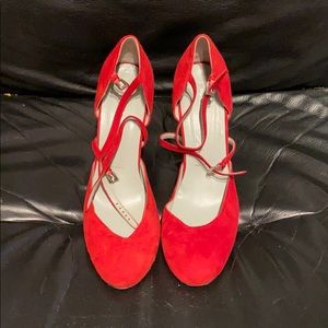 Sigerson Morrison, Red strappy heels